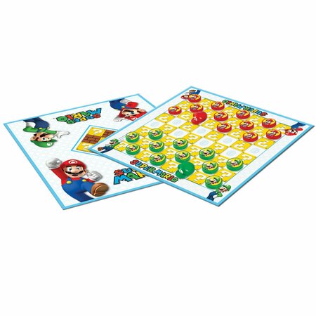 Usaopoly Super Mario Checkers and Tic Tac Toe Collectors Game Set CM005-191